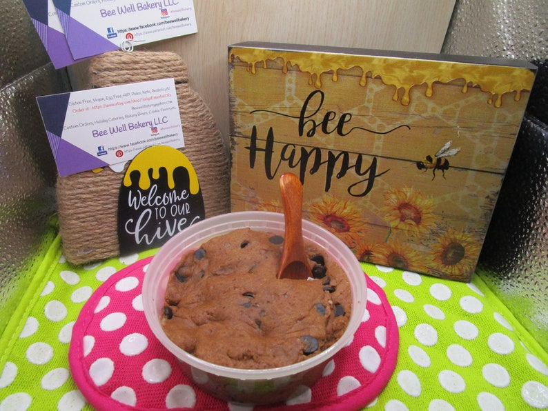 AIP Paleo Cookie Dough Edible Tiger Nut Carob Chip Gluten Etsy