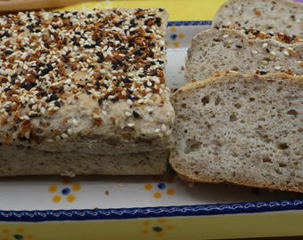 Gluten Free Bread, Dairy Free, Egg Free, Nut Free, Vegan, Preservative Free, High Fiber, Everything, Allergy Friendly Bakery, Low Calorie