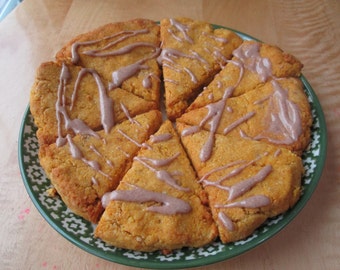 KETO Scones, Pumpkin Spice, Gluten Free, Dairy Free, Vegan, Grain Free, Sugar Free, Holiday Brunch, Christmas Gifts, Low Carb Fiber Snack