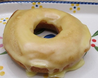 Gluten Free Glazed Donuts, Dairy Free, Egg Free, Vegan, Nut Free, Citrus, Fruity, Lemon, Orange, Light & Fluffy Snacks, Graduation Dessert
