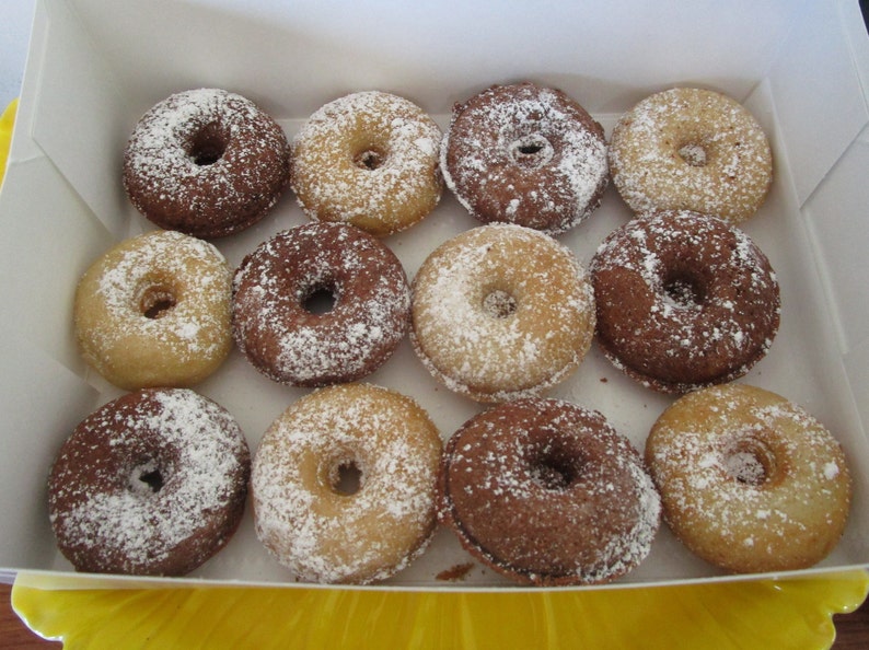 Mini Donut Gluten Free Dairy Free Vegan Egg Free Vanilla Etsy