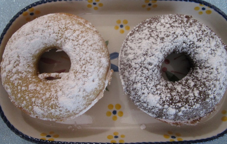 Powdered Donuts Gluten Free Egg Free Chocolate Vanilla Etsy