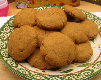 Gluten Free Coconut Sugar Cookie, Dairy Free, Egg Free, Nut Free, Oat Free, Organic, Gum Free, Vegan, Birthday Gift, Holiday Cookie Exchange