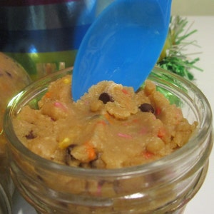 Gluten Free Cookie Dough, Edible, Dairy Free, Egg Free, Vegan, Funfetti Chocolate Chip, Nut Free, Birthday treats, July 4th Desserts, Smores