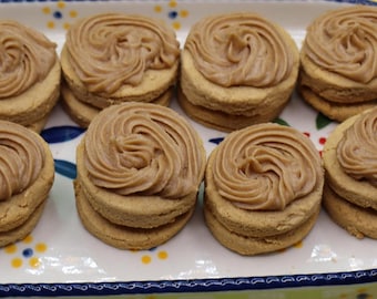 AIP Paleo Maple Frosted Cookie Sandwich, Grain Free, Gluten Free, Egg Free, Nut free, Dairy Free, Vegan, Autoimmune Protocol, Low Histamine
