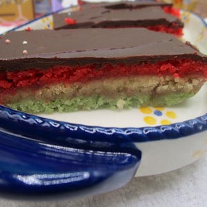 Rainbow Cookies, Gluten Free, Dairy Free, Egg Free, Vegan, Natural Colors, Italian Wedding Cookie, Mazapan, Holiday Dessert, Custom Colors