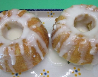 Gluten Free Lemon Bundt Cakes, Dairy Free, Egg Free, Nut Free, Vegan, Sugar Free, High Protein Fitness Desserts, back to school, Birthday