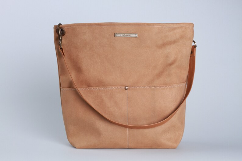 Camel Canvas Tote Bag Bucket Bag Camel Bag Shopping Bag Etsy