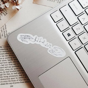 ACOTAR Feyre and Rhys bargain sticker / officially licensed SJM, ACOMAF, bookish gifts, booktok art, book lover gift, acotar merch
