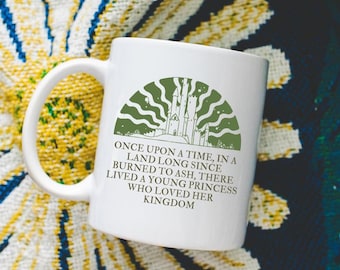 Throne of Glass Mug: Terrasen Ceramic Mug - Bookish Gift