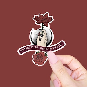 Thron aus Glas Manon Aufkleber / offiziell lizenziertes SJM, Manon Blackbeak, Bücherwurm, Bücherwurm, Blackbeak Coven, Sarah J Maas merch