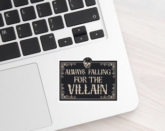 Villain Lover Sticker: Bookish Reader kindle Decal