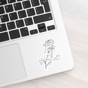 Manon Blackbeak Sticker: Throne of Glass, Officially Licensed SJM