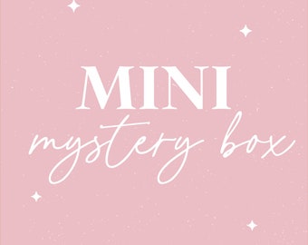 Mini mystery box, blind bag, book themed mystery box, fantasy books, reader gifts, fan art, bookish gifts