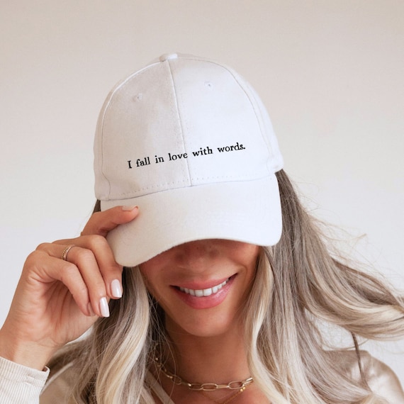 InnoBeta Writer Gift Cap - Adjustable Vintage Washed Cotton Embroidered Hat