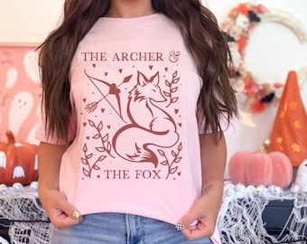 Archer and Fox T-Shirt: Bookish Fantasy Reader Apparel