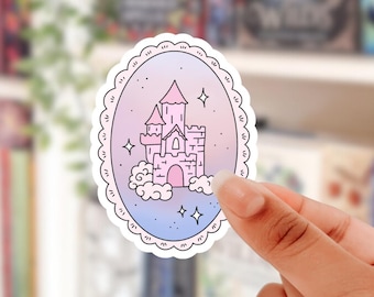 Fairytale Castle Frame Sticker