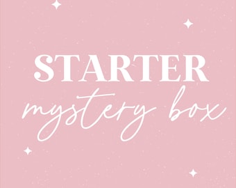 Starter mystery box, blind bag, book themed mystery box, fantasy books, reader gifts, fan art, bookish gifts