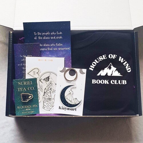 Custodia Per Libri ACOTAR Theme - Sleeve Reader Con Tasca, Impermeabile, Regalo Per Bookworms - Foto 10