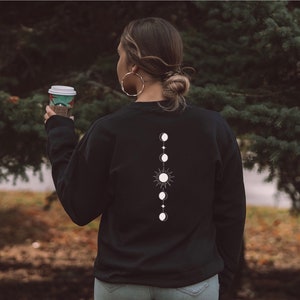 ACOTAR Feyre’s tattoo crewneck black sweatshirt | officially licensed Sarah J. Maas, bookish shirt, bookish gifts, ACOMAF merchandise