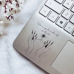 Manon Blackbeak Sticker: Thron aus Glas, offiziell lizensiertes SJM Sticker