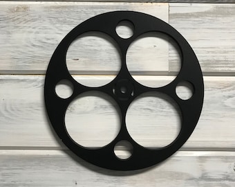 Movie Reel / Home Theatre Decor / Movie Sign (10.5&quot; Diameter)