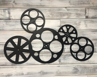 Home Theatre Sign / Wall Decor / Movie Sign design 3 40 W X 24 H