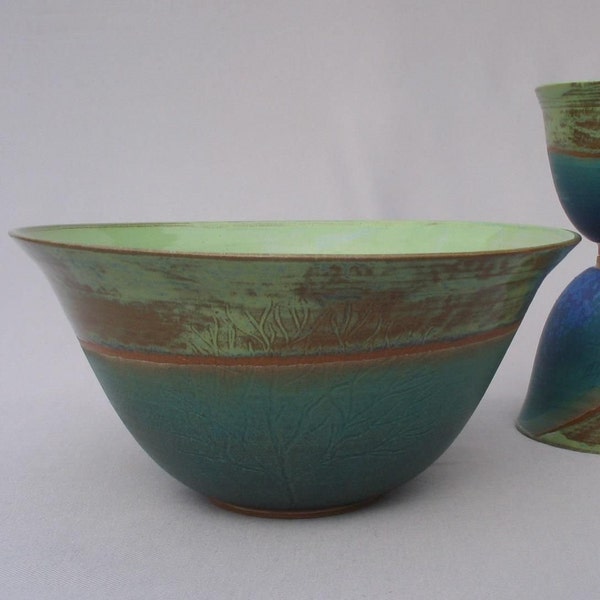 Pottery bowl "Horizons"
