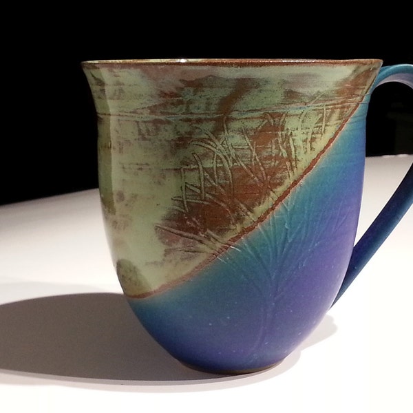 Pottery mug "Horizons"