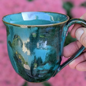 Pottery mug "Coral Reef"