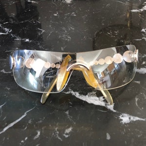 Christian dior clear sunglasses top
