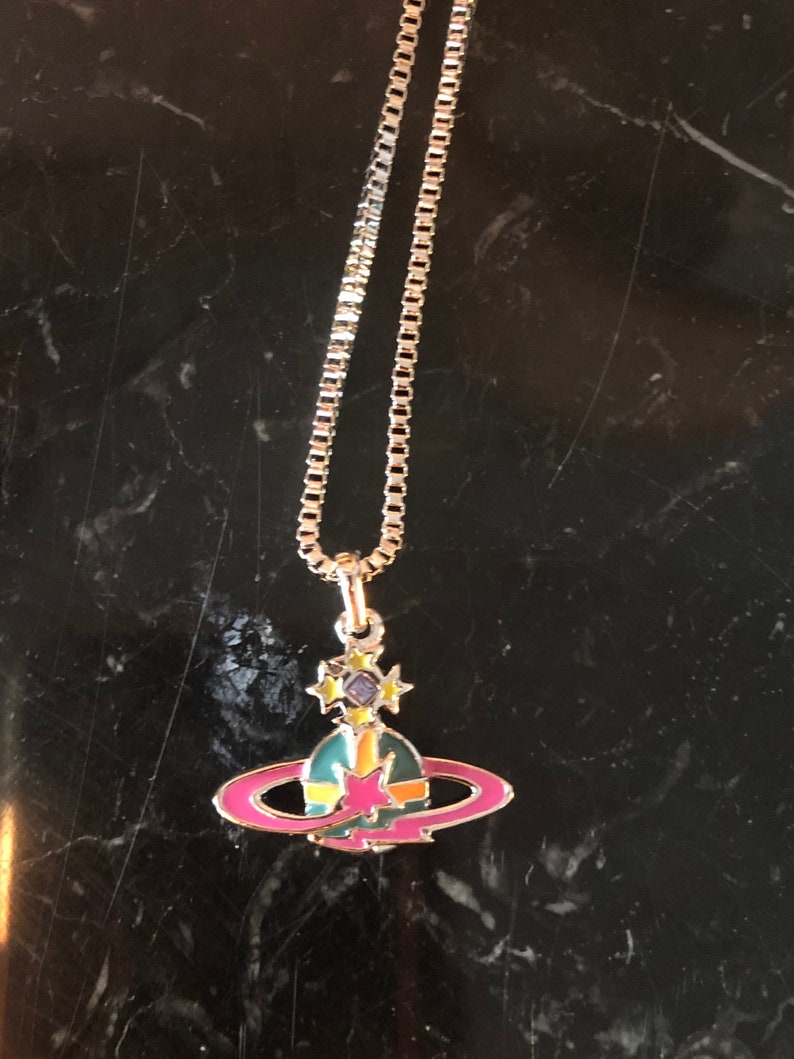 Vivienne Westwood Mini Galaxy Necklace | Etsy