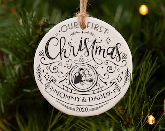 Babys First 1st Christmas Bauble ~ Personalised Christmas Ornament ~ Personalised Tree Decoration Bauble ~ Christmas Bauble Gift Keepsake Babys First 1st Christmas Bauble ~ Personalised Christmas Ornament ~ Personalised Tree Decoration Bauble ~ Christmas Bauble Gift Keepsake