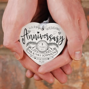 9 year anniversary gift. Pottery anniversary. 1st anniversary gift for husband. 2nd anniversary gift. 11th anniversary