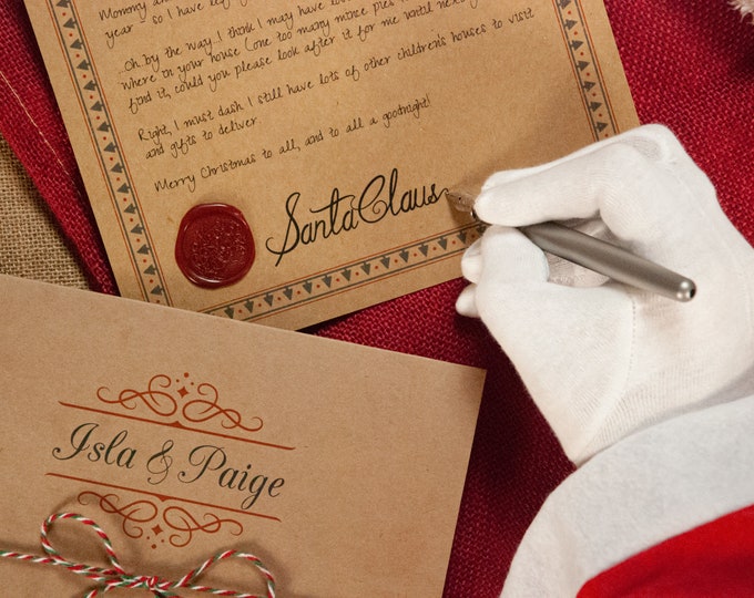 Featured listing image: Personalised letter from Santa