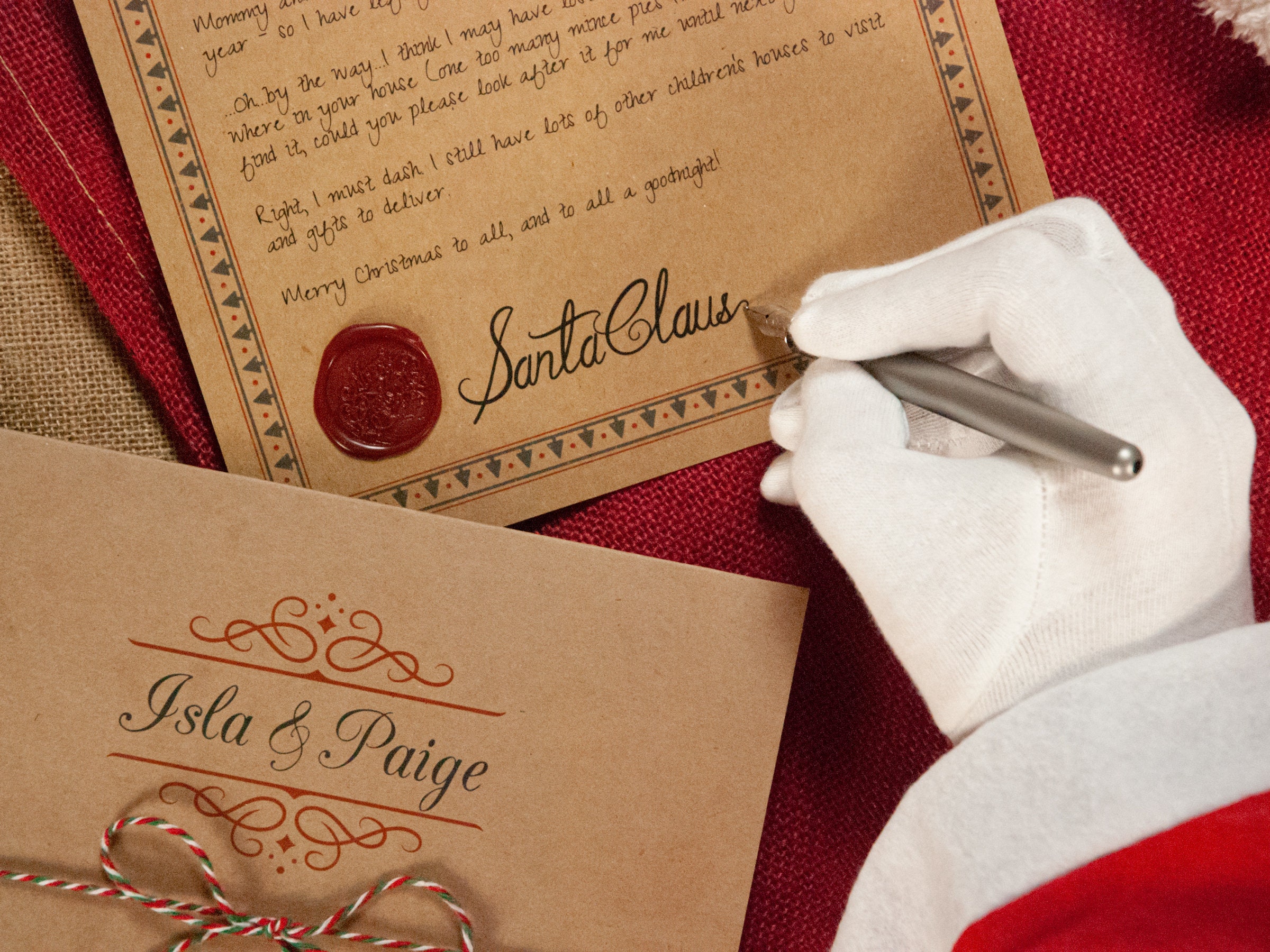 personalised santa ensacarks afterpay