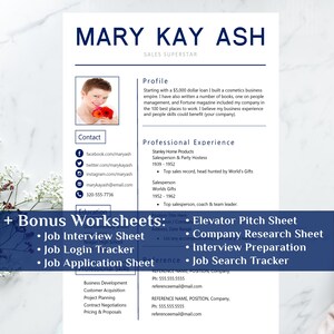 Sales Resume Template / CV | Sales Executive / Manager / Associate Resume CV Template | 1 Page, 2 Page & 3 Page | Cover Letter | References