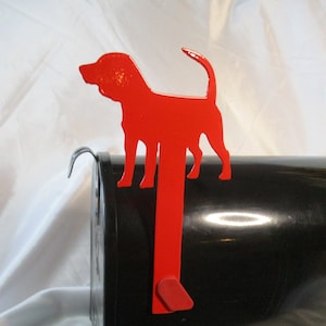 Beagle Mailbox Flag, Decorative Mailbox Flag, Metal Beagle Mailbox Decoration