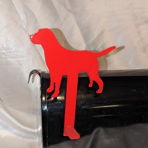 Lab Mailbox Flag, Decorative Mailbox Flag, Metal Lab Mailbox Decoration