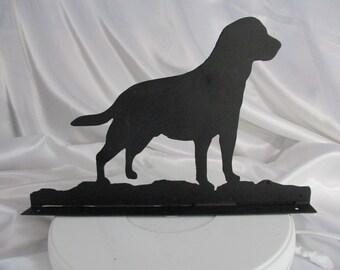 Wiener Dog Metal Mailbox Topper