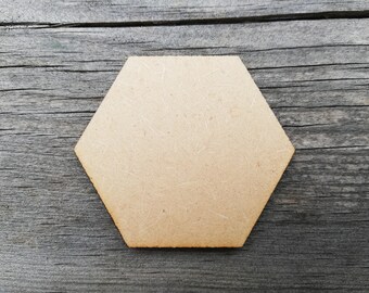 2mm MDF Wood Complete with Holes for Hanging Triangle Bunting Craft Shapes
