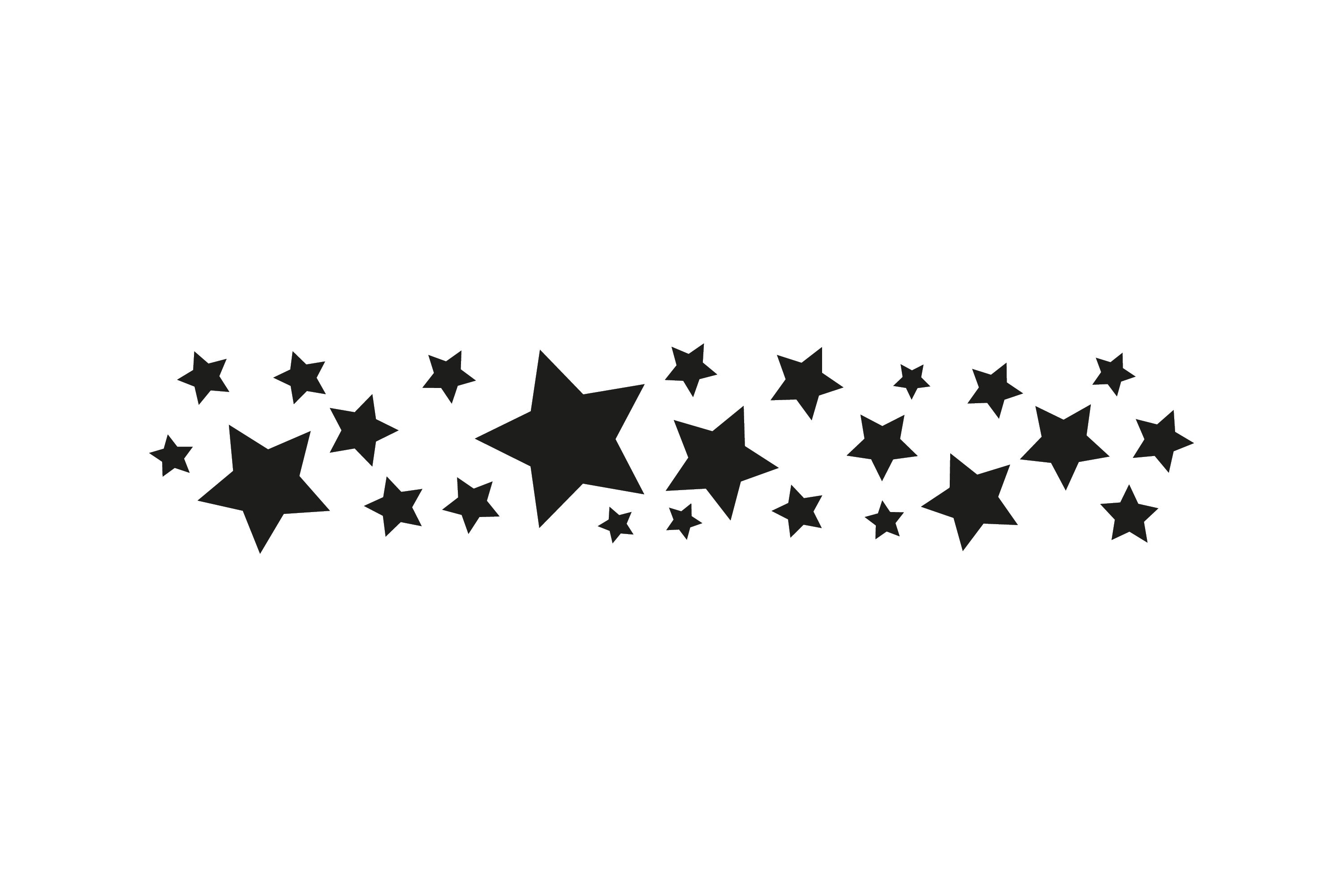 Star Border Reusable Stencil 190-micron Mylar 29cm x 8cm | Etsy