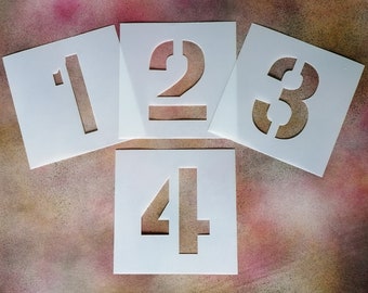 number stencils etsy