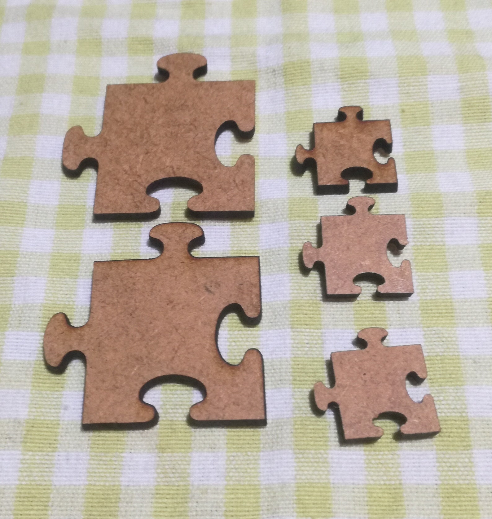 Laser Cut Jigsaw Puzzle Piece Shapes 3mm Thick MDF Various Etsy