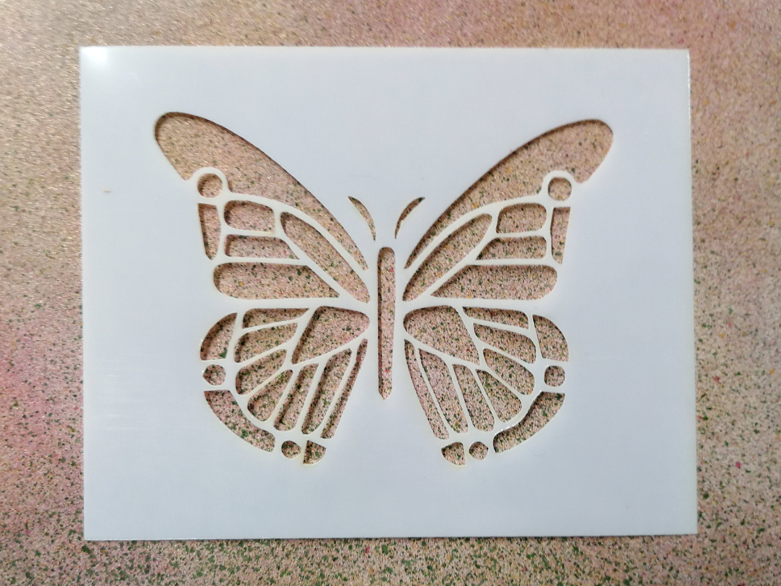 A4 Mariposa Mariposas Plantilla Plantilla Reutilizable Pared Decoración Hogar Scrapbooking A4 Mariposa Mariposas Plantilla Plantilla Reutilizable Pared Decoración Hogar Scrapbooking