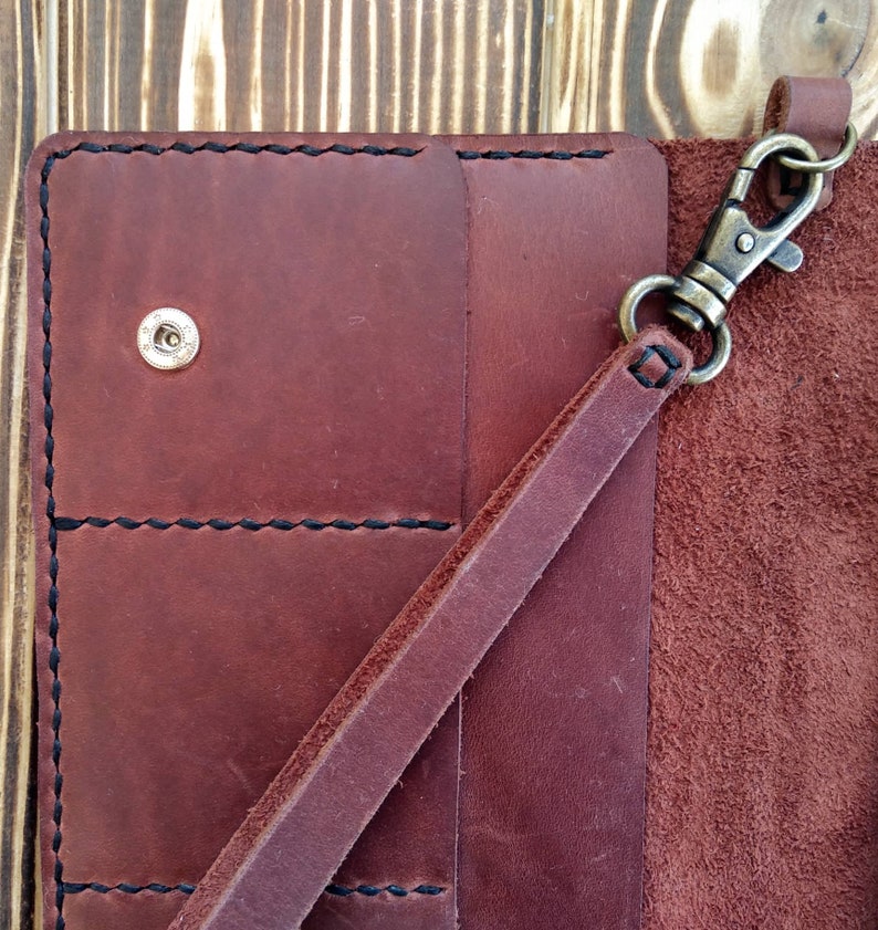 Leather travel Pocketbook Wallet card holder Buy wallet Card Etsy