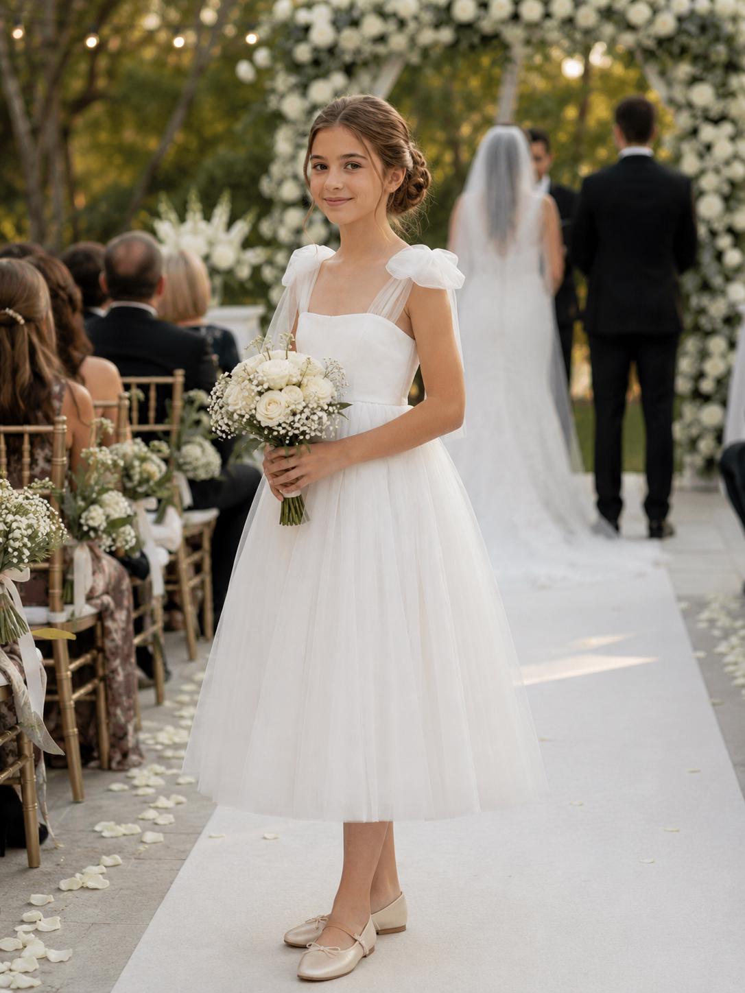 silver jr bridesmaid dresses Modest One Strap Formal Dress for Girls Graduation and Dance main image 1