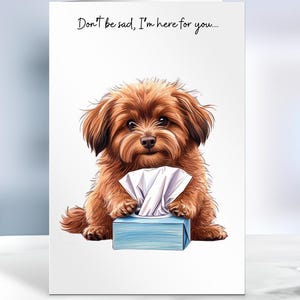Carte de sympathie, carte de deuil, là pour vous, désolé votre triste carte, je pense à vous, dans mes pensées, carte de soutien A5