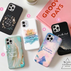 Bible Verse phone case Moto G Stylus 2023 2022 Moto Edge 30 20 Moto G Power 2023 2021 Moto One 5G UW 5G Ace Moto G51 Moto G10 G9 Plus cv517