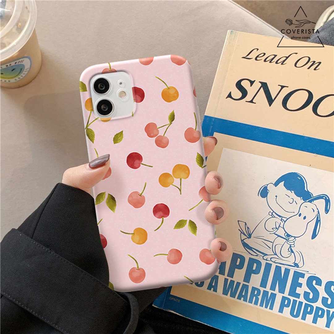 Cherry Phone Case Iphone 14 Pro Max Iphone SE 2022 Iphone 13 Etsy